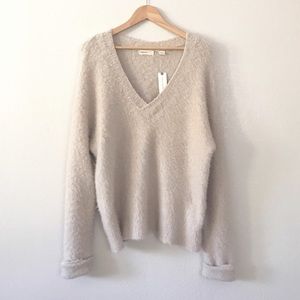 Anthropologie Sleeping on Snow oversized sweater